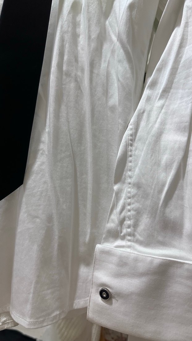 Beyaz Klasik  Erkek Gömlek - Görsel 3