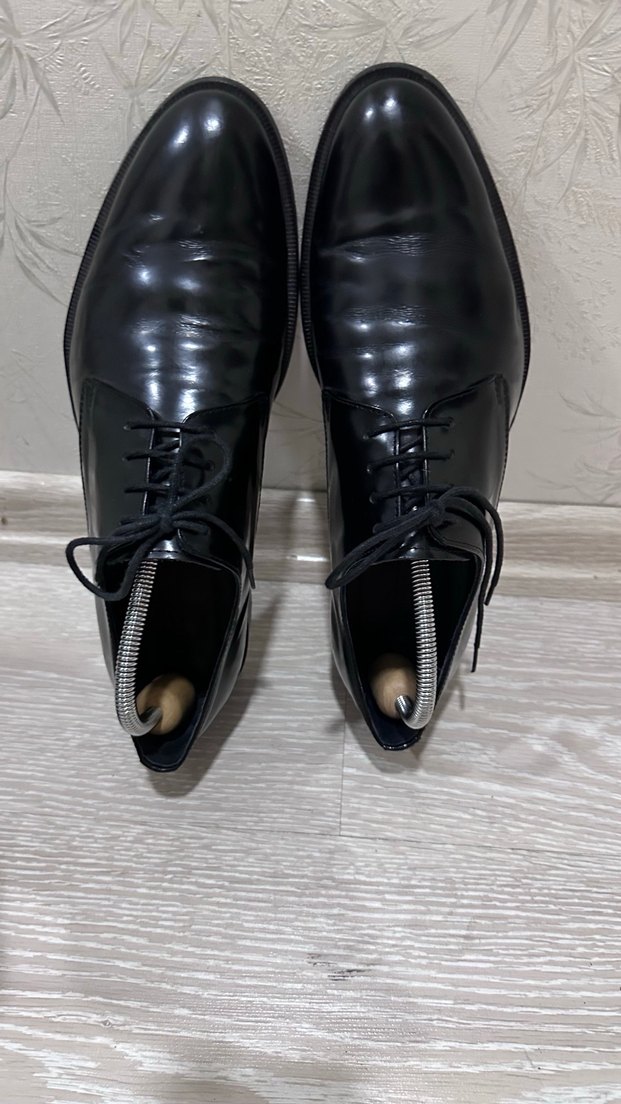 Divares Erkek Siyah Deri Klasik  Ayakkabı - Görsel 4