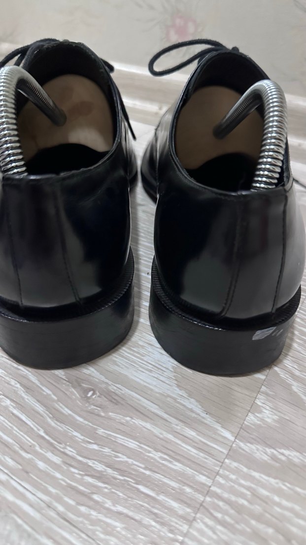 Divares Erkek Siyah Deri Klasik  Ayakkabı - Görsel 3