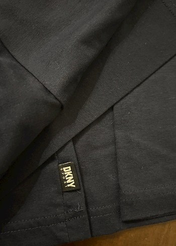 DKNY Lacivert Erkek Bisiklet Yaka T-Shirt - Görsel 4
