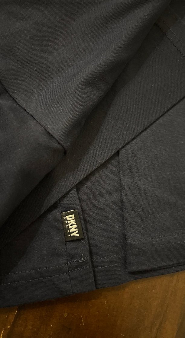 DKNY Lacivert Erkek Bisiklet Yaka T-Shirt - Görsel 4