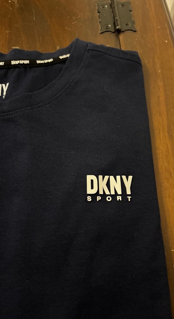 DKNY Lacivert Erkek Bisiklet Yaka T-Shirt - Görsel 2