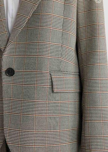 m Beden Bej Kadın Blazer Ceket