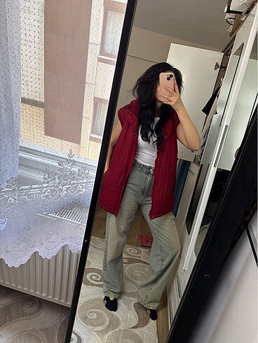 Şişme mont kapüşonlu