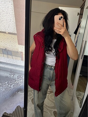 American Vintage Şişme mont kapüşonlu