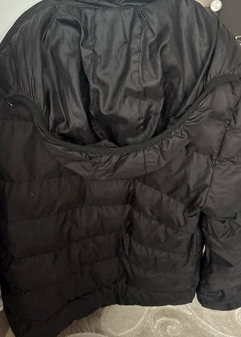 Siyah Fermuarlı Midi erkek Kışlık Mont - Görsel 5