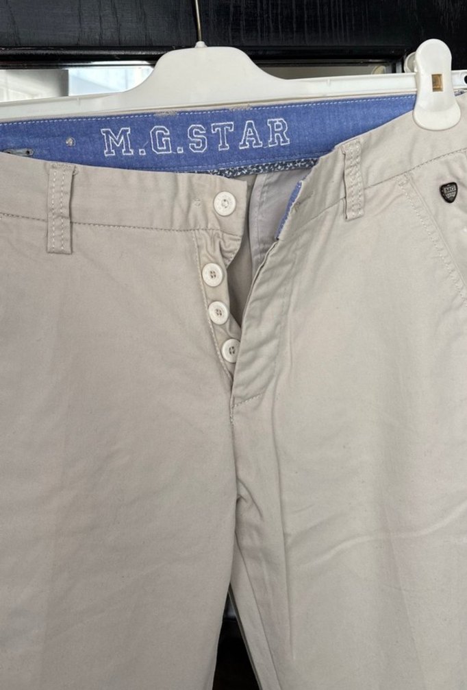 Erkek keten pantolon - Görsel 2