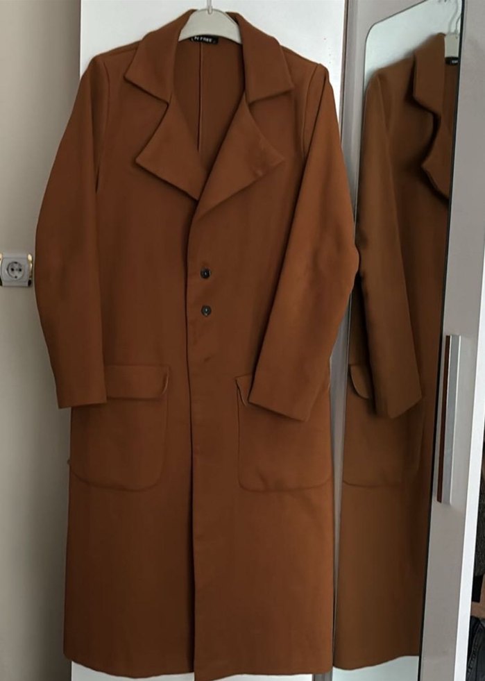 Kadın Taba Midi Kaban - Görsel 3