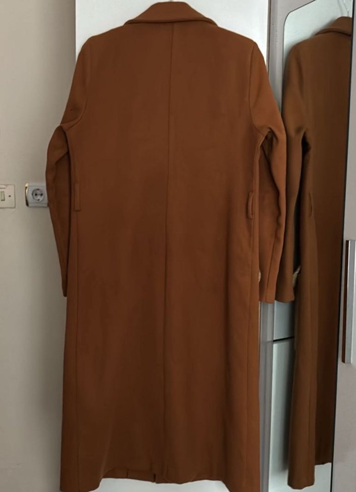 Kadın Taba Midi Kaban - Görsel 5