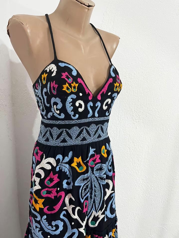 Uzun Bohem Elbise - Görsel 2