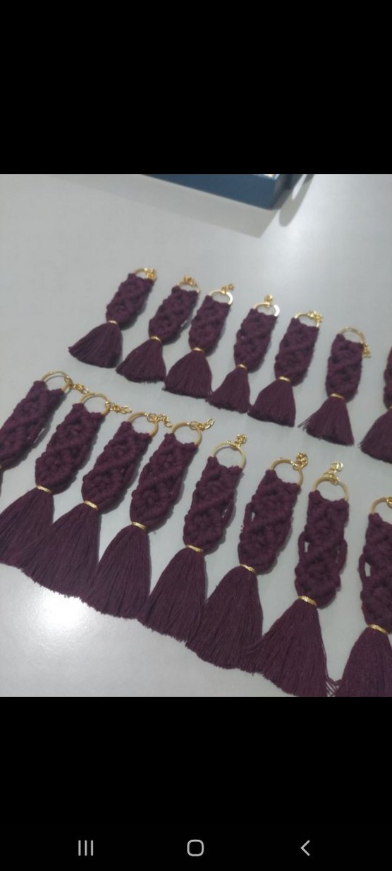 Makrome Anahtarlik - Görsel 2