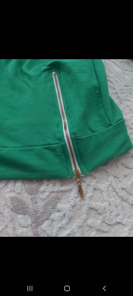 Yeşil Baskılı Kadın Sweatshirt - Görsel 2