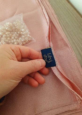 Pembe tesettür Elbise eminoş butik - Görsel 8