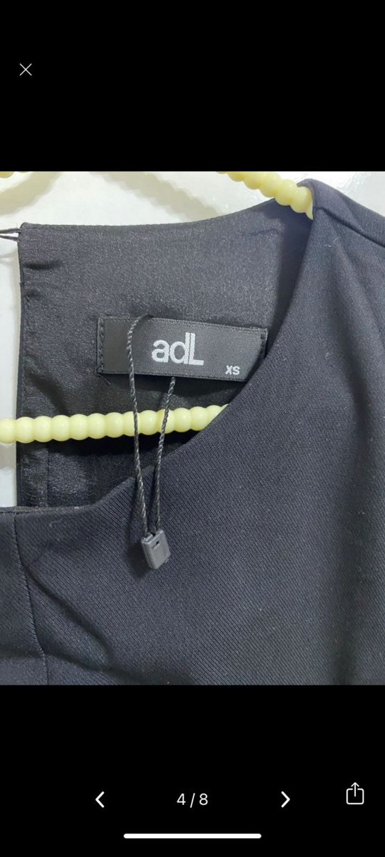 Uzun Siyah Kadın Elbise - Görsel 4