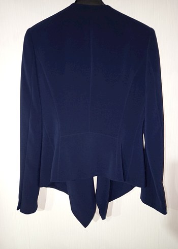 Zara Basic Lacivert Blazer Ceket  Şık ve Zarif  S Beden - Görsel 2