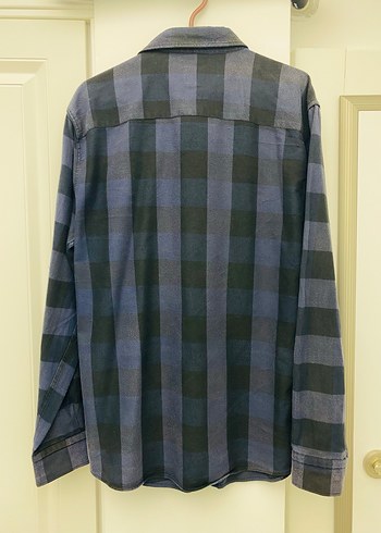 Gri Denim Erkek Uzun Kollu Gömlek - Görsel 3