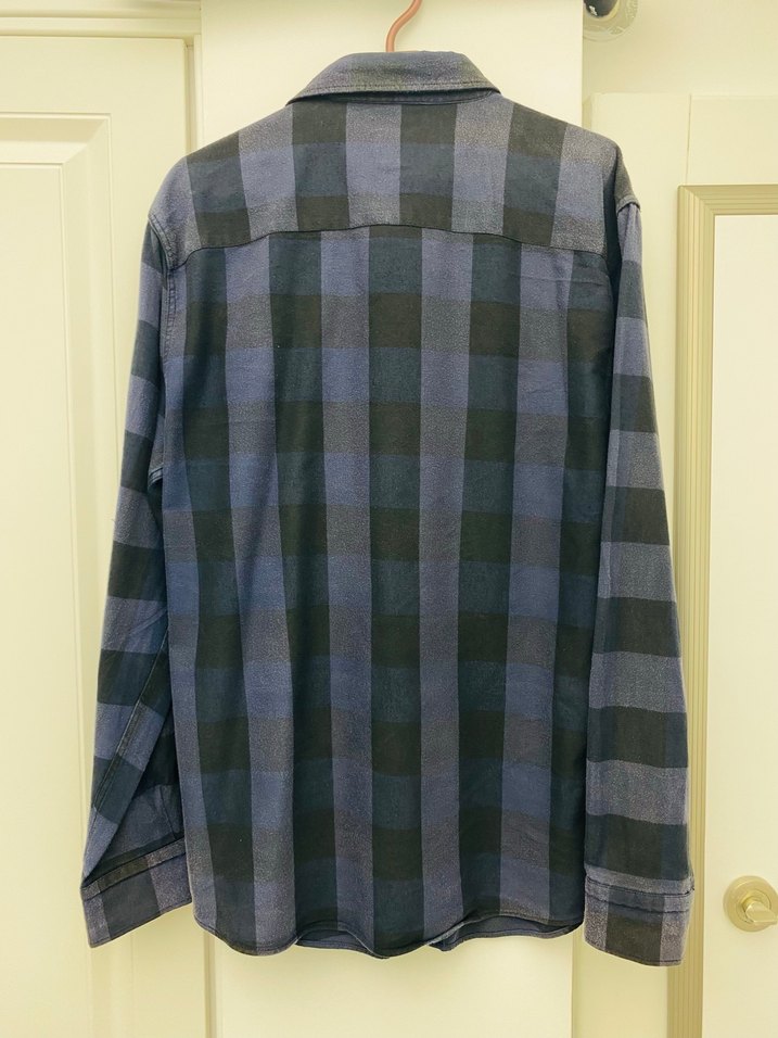 Gri Denim Erkek Uzun Kollu Gömlek - Görsel 3