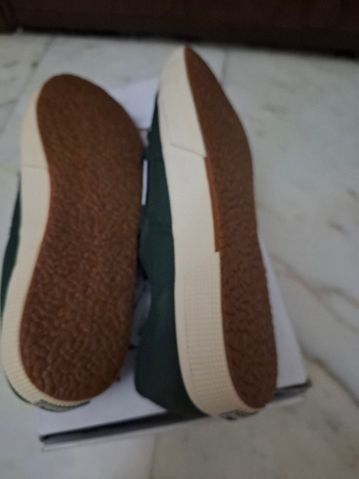 Yeşil Spor Ayakkabı Kadın Sneakers - Görsel 5