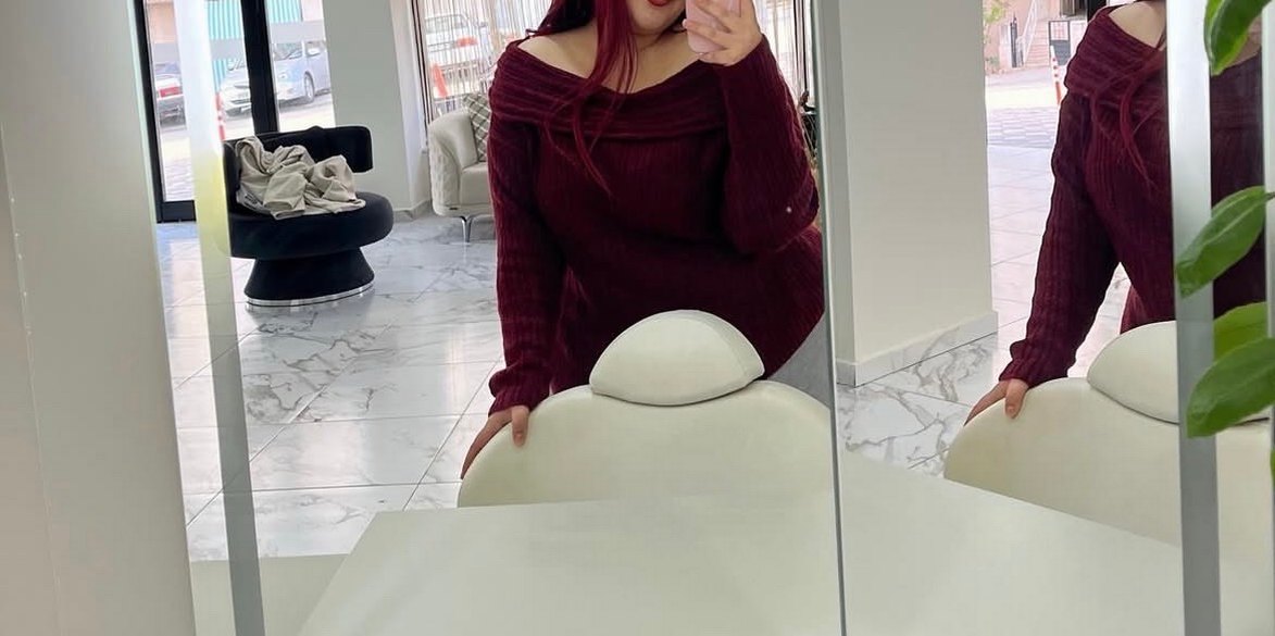 Bordo Kadın Triko Fitted Günlük Kazak - Görsel 2