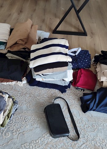 54-55 PARÇA TOPTAN TEMİZ KULLANIM ELBİSE-ABİYE-MONT VE HERŞEY - Görsel 2