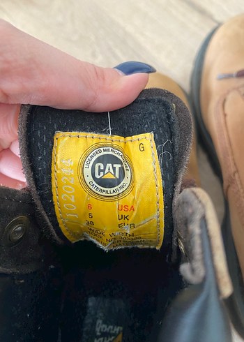 Caterpillar Kahverengi Bot - Görsel 3