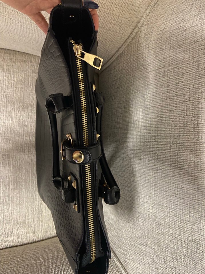 Luvi Siyah Çanta - Görsel 2