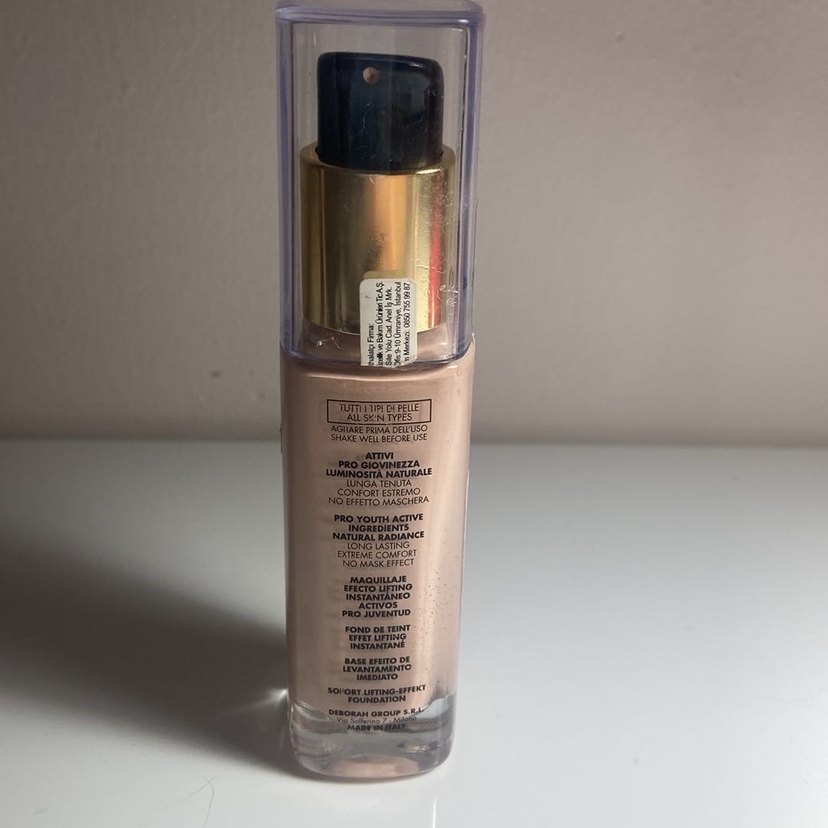 Deborah Instant Lift Yüksek Kapatıcı Fondöten - Görsel 2