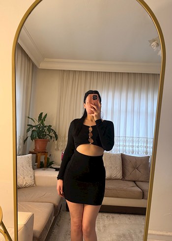 Siyah elbise - Görsel 3