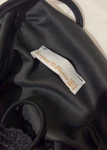 Leopar Desenli Askılı Mini Gecelik - Görsel 5