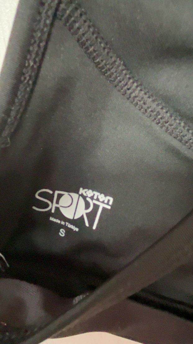 Siyah Sporcu cropu , Midi Boy, Atletik Stil - Görsel 3