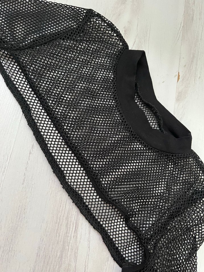 Siyah Uzun Kollu fileli  Bolero - Görsel 2