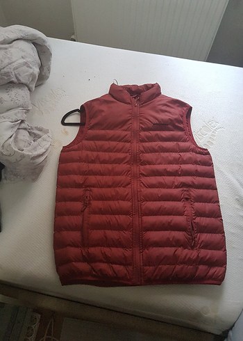 kırmızı renk erkek yelek. - Görsel 2