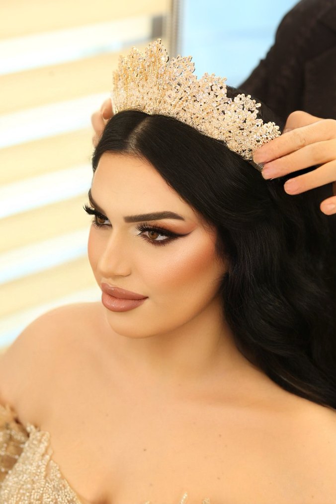 Bej Drapeli Straplez Uzun Kollu Nişan Elbisesi - Görsel 3