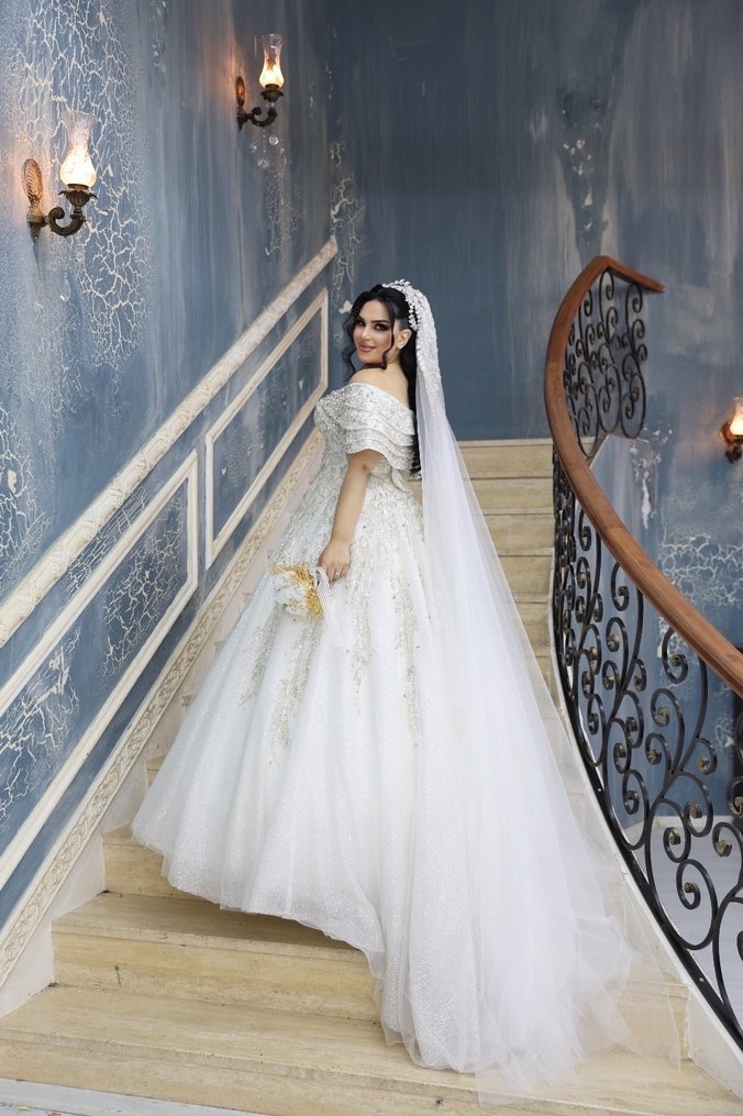 Özel dikim Straplez Prenses Gelinlik - Görsel 2