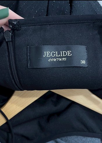 Siyah Uzun Askılı Abiye - Görsel 5