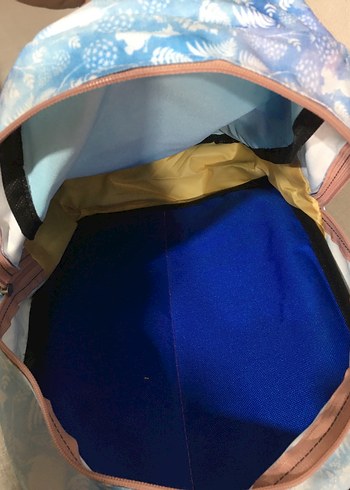 Pastel Mavi Çocuk Okul Çantası - Görsel 7