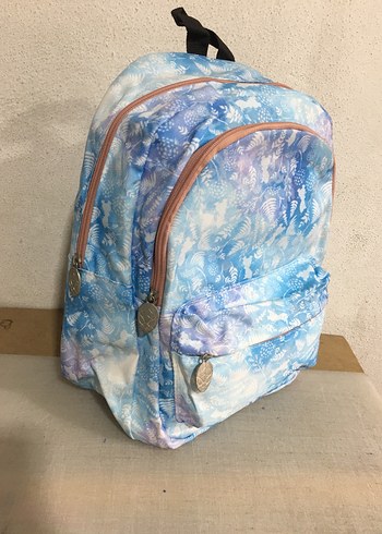 Pastel Mavi Çocuk Okul Çantası - Görsel 6