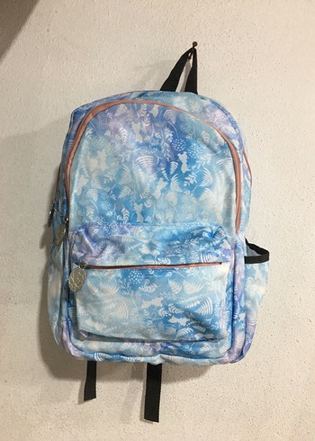 Pastel Mavi Çocuk Okul Çantası - Görsel 8