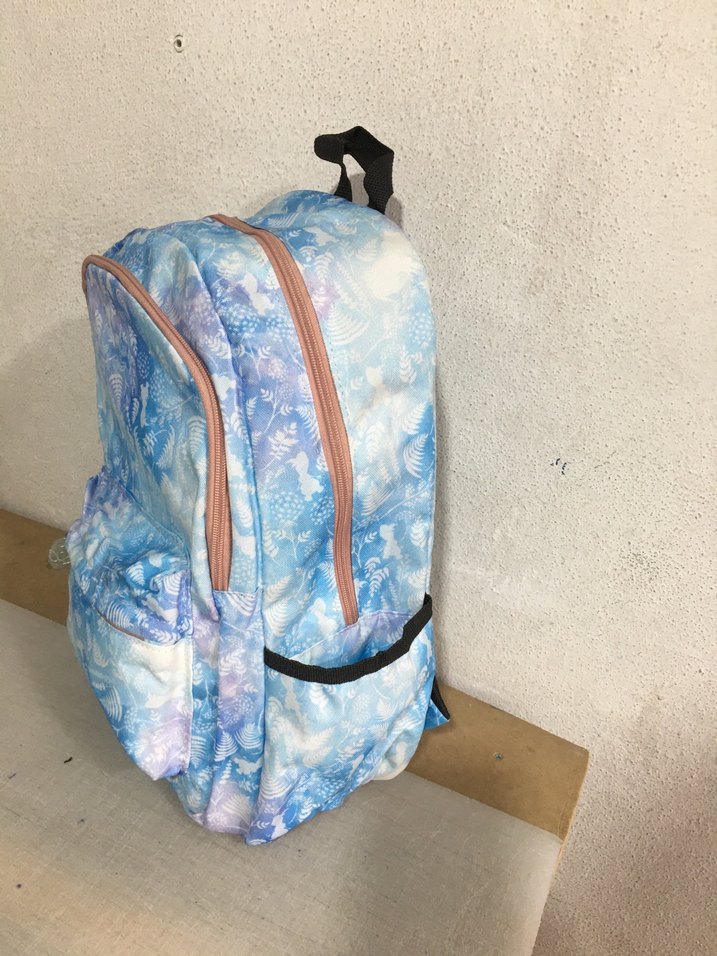 Pastel Mavi Çocuk Okul Çantası - Görsel 5