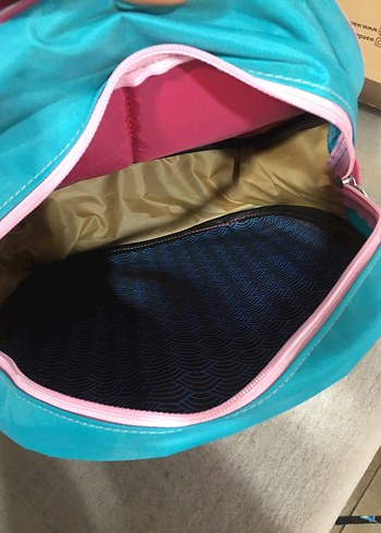 Çok Renkli Unicorn Temalı Çocuk Okul Çantası - Görsel 6