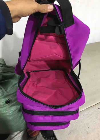 Mor Renkli Kadın Sırt Çantası - Görsel 6