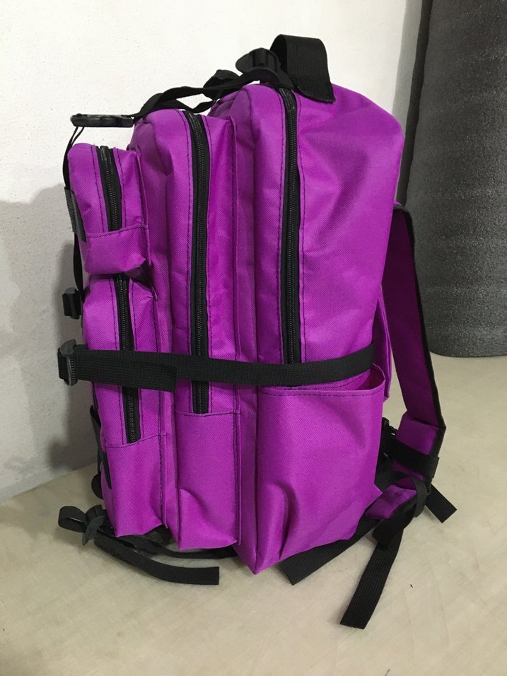 Mor Renkli Kadın Sırt Çantası - Görsel 4