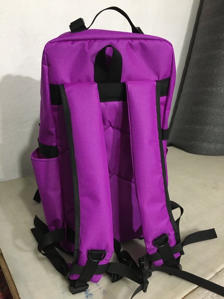 Mor Renkli Kadın Sırt Çantası - Görsel 5