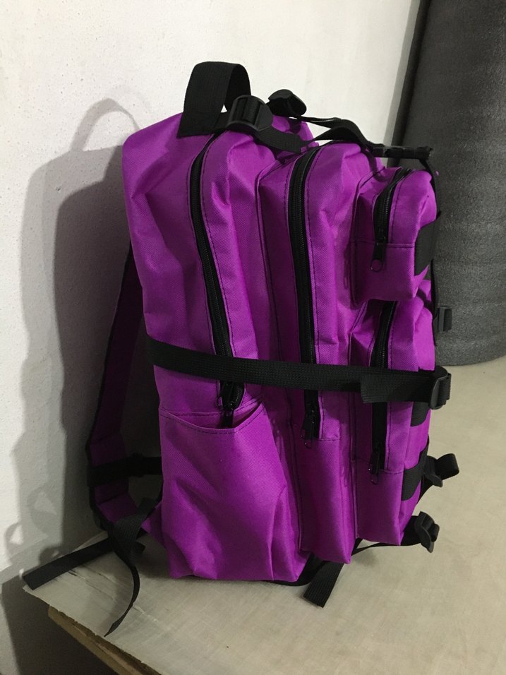 Mor Renkli Kadın Sırt Çantası - Görsel 2