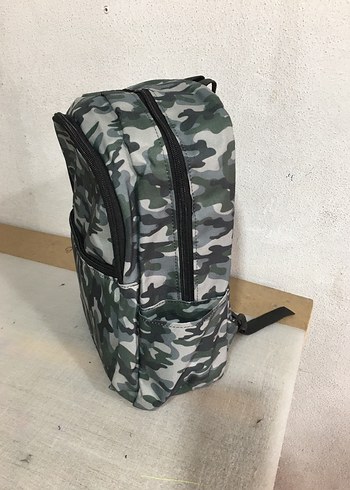 Kadın Gri Kamuflaj Sırt Çantası - Görsel 2