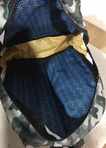 Kadın Gri Kamuflaj Sırt Çantası - Görsel 6