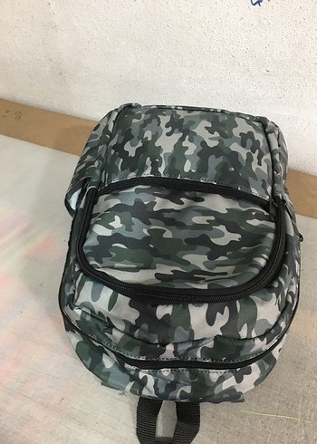 Kadın Gri Kamuflaj Sırt Çantası - Görsel 5