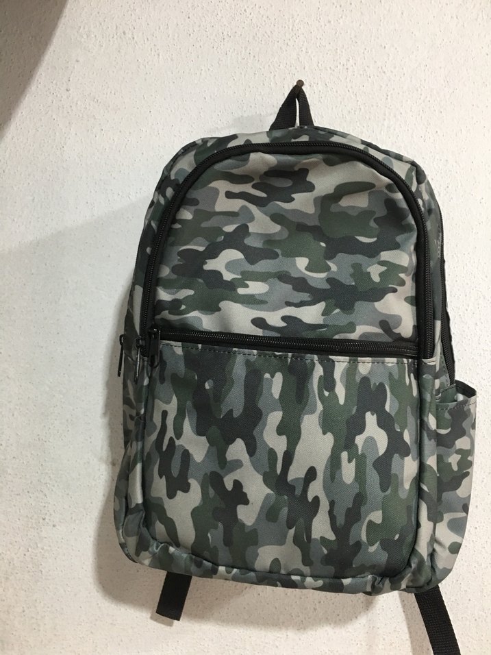 Kadın Gri Kamuflaj Sırt Çantası - Görsel 4