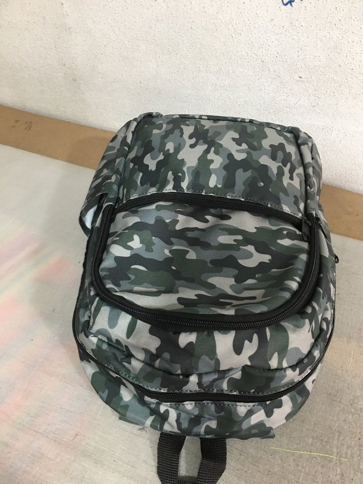 Kadın Gri Kamuflaj Sırt Çantası - Görsel 5