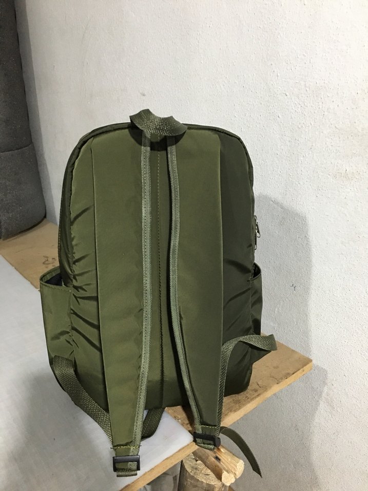 Kadın Kamuflaj Desenli Yeşil Sırt Çantası - Görsel 3